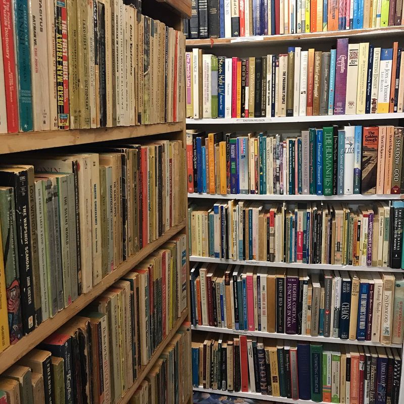 Shelves Stacked With Books Shelves Stacked With Books