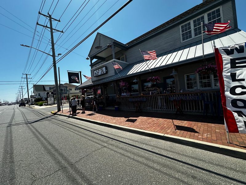 Sidewalk Seats With a Front-Row View of Town