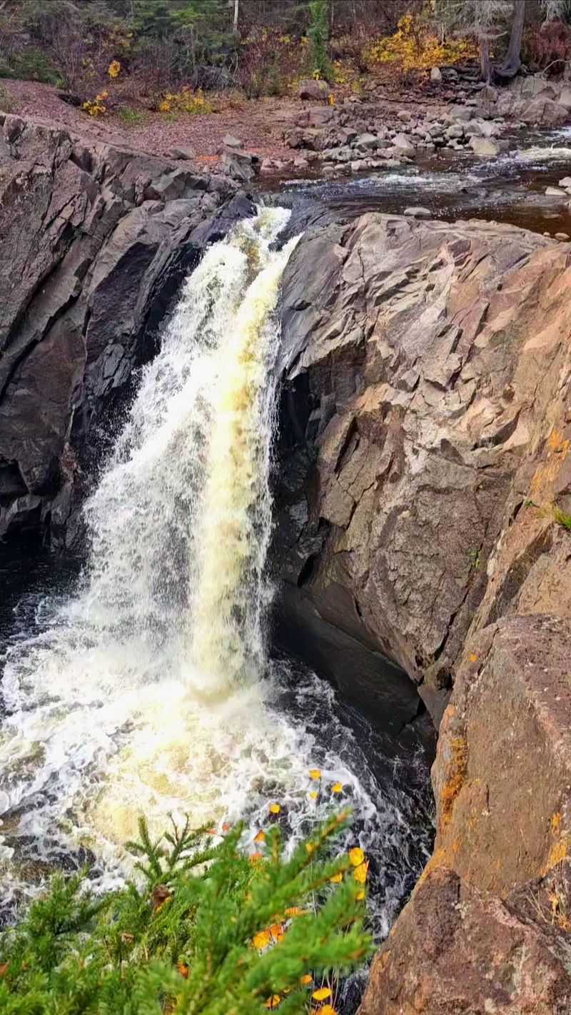 Sitting Right Beside the Falling Water