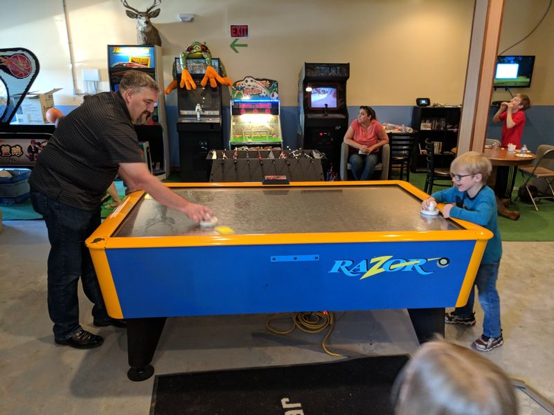 Skeeball, Air Hockey, And Friendly Face-Offs Skeeball, Air Hockey, And Friendly Face-Offs