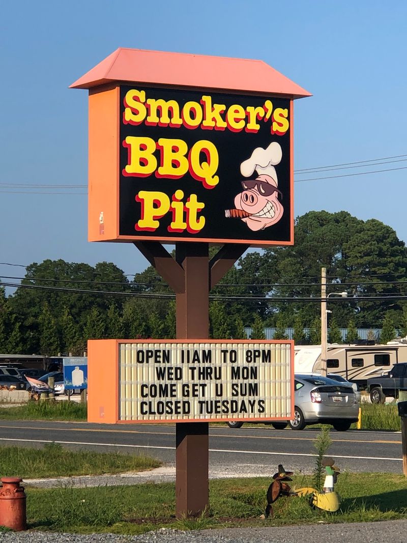 Smoker's BBQ Pit, Ocean City, MD