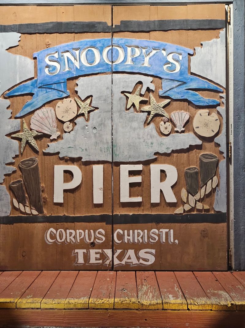 Snoopy's Pier, Corpus Christi, TX Snoopy's Pier, Corpus Christi, TX