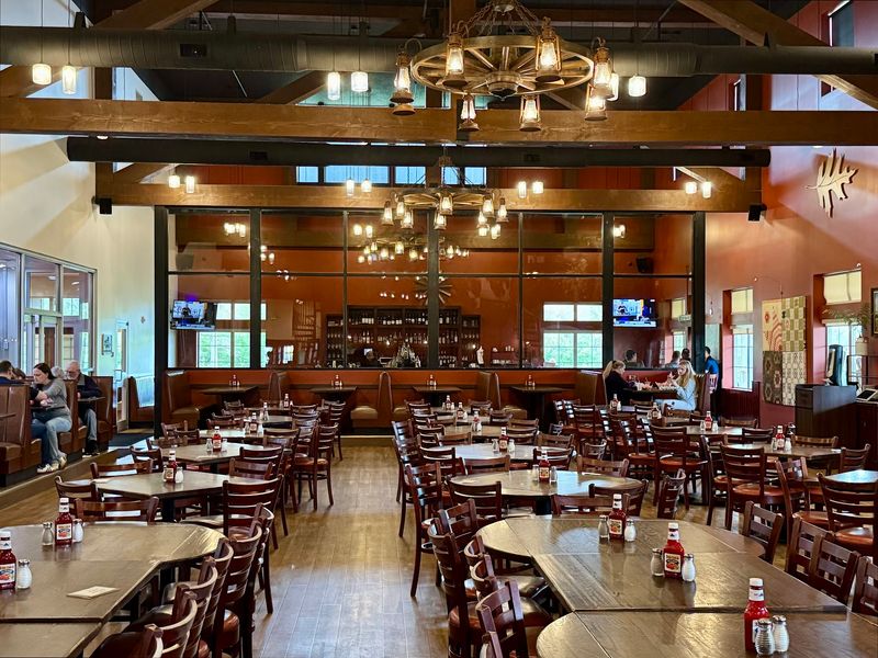 Soaring Beams and Barn-Style Charm