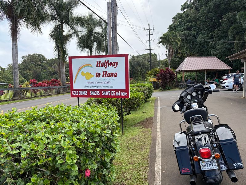 Souvenirs, Hats, And A Harley Photo Stop
