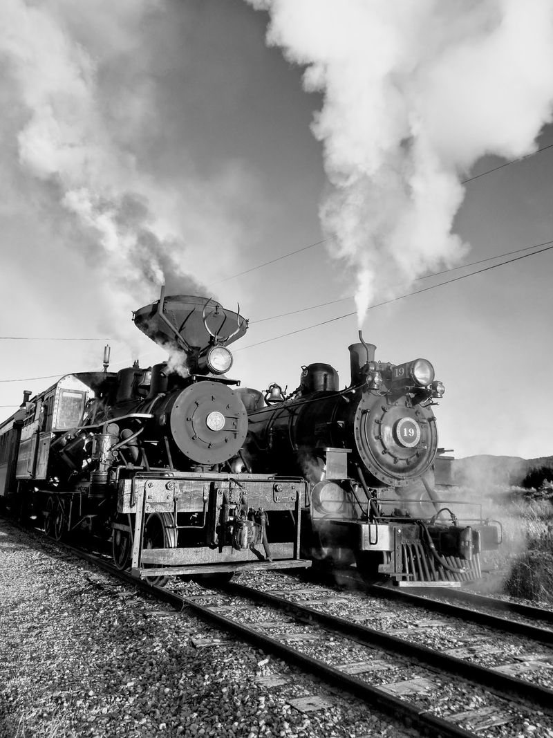 Steam and Diesel on the Same Tracks