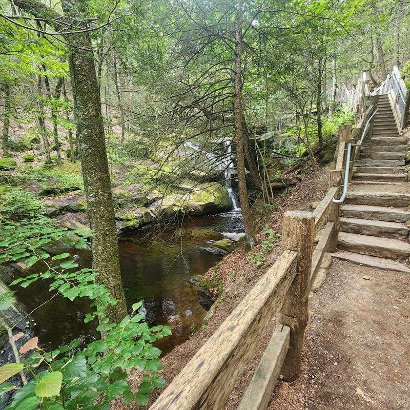 Stone Steps and a Fortified Granite Staircase