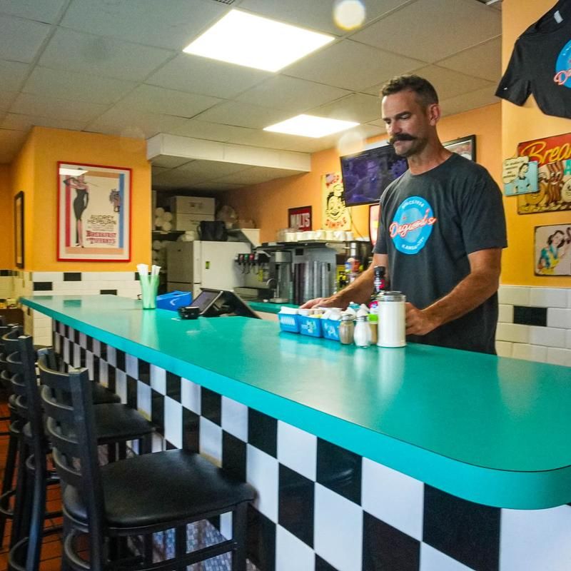 Straight Out of a Classic Diner Movie Scene