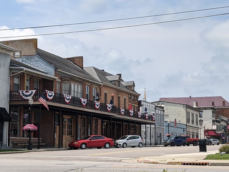 Strolling the Old Main Street