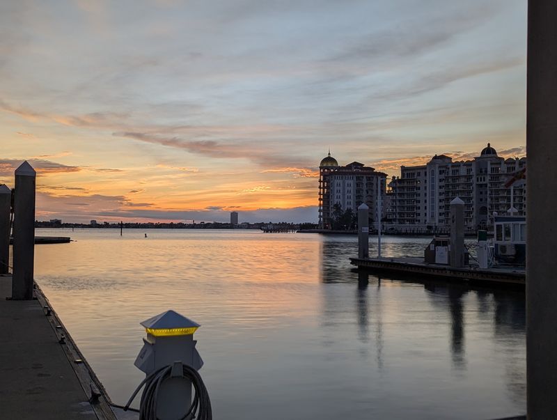 Sunset Views Over Sarasota Bay