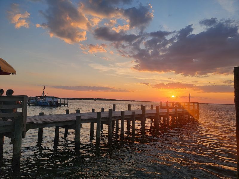 Sunset Views Over The Bay