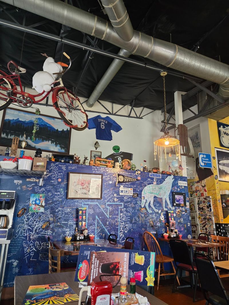 Superheroes Overhead, Helmets on the Walls