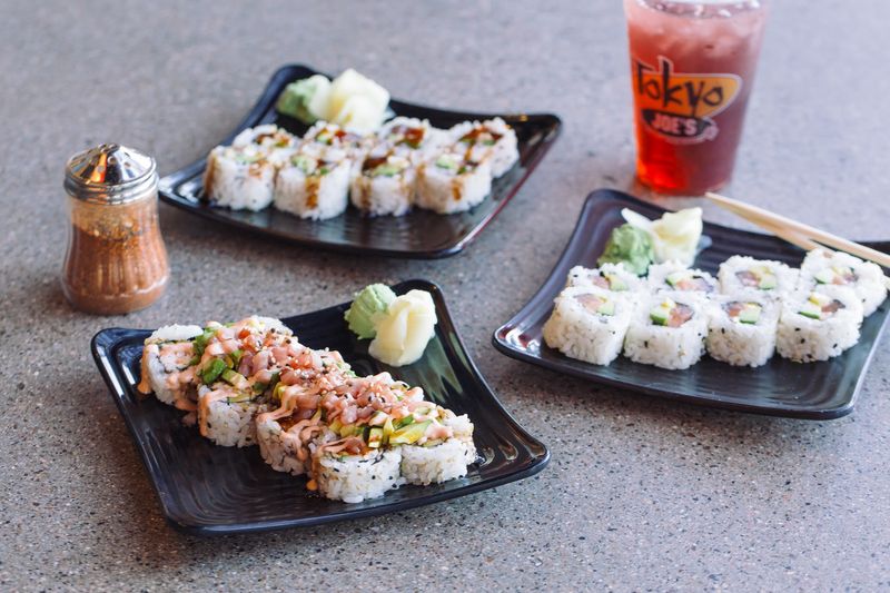 Sushi And Fresh Rolls Made On Site