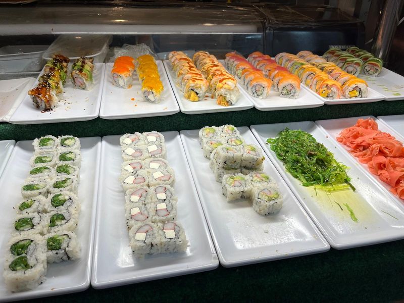 Sushi Rolls by the Plateful