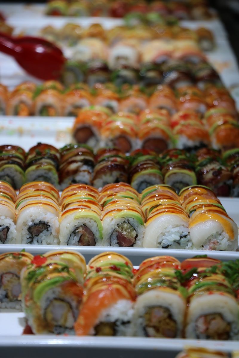 Sushi by the Dozen and a Build-Your-Own Corner