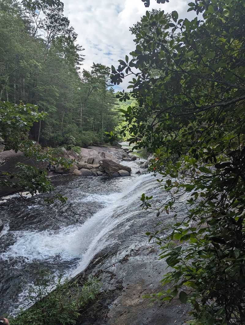 Swimming Beneath the Falls
