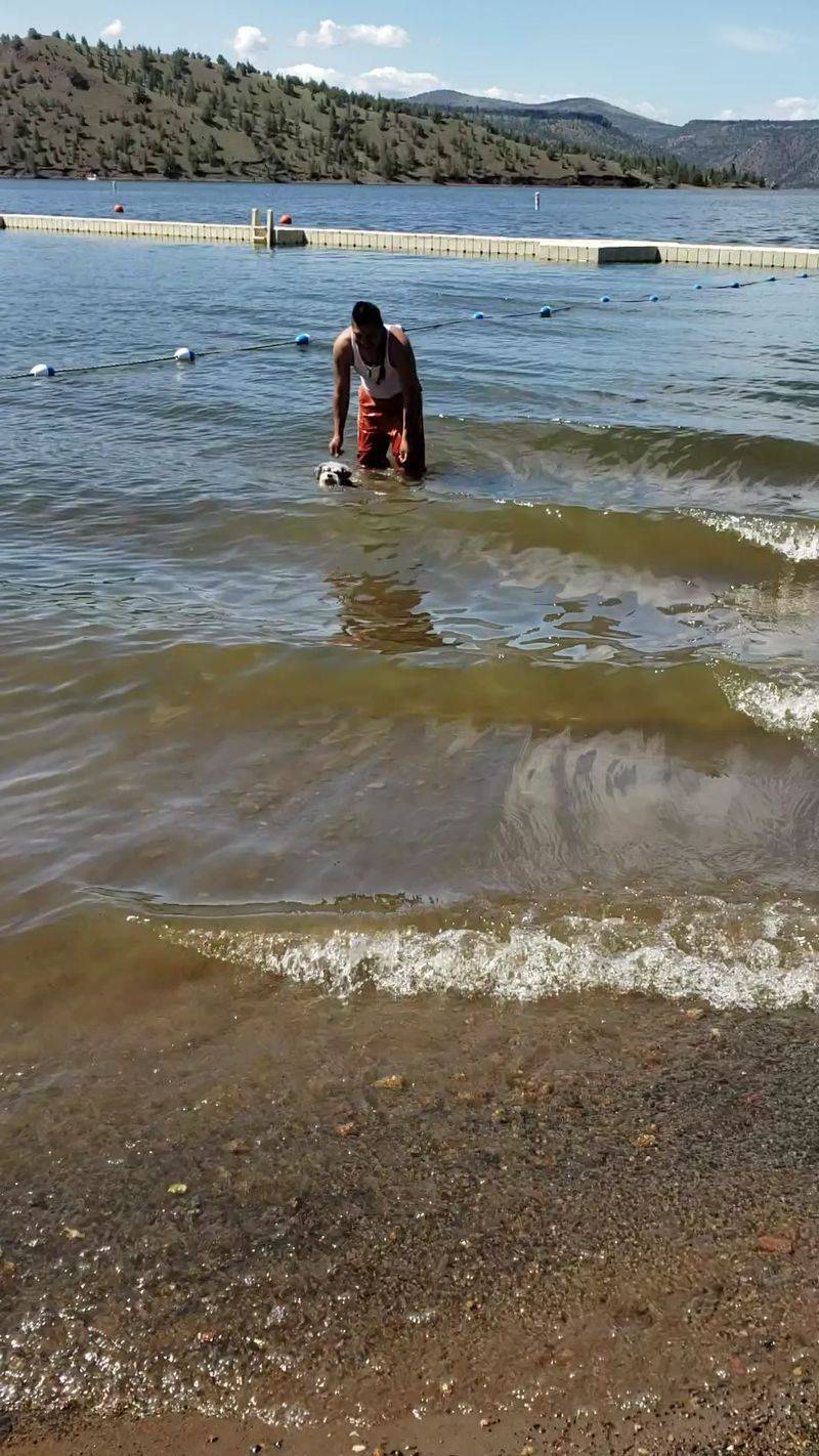 Swimming In The Middle Of The Desert