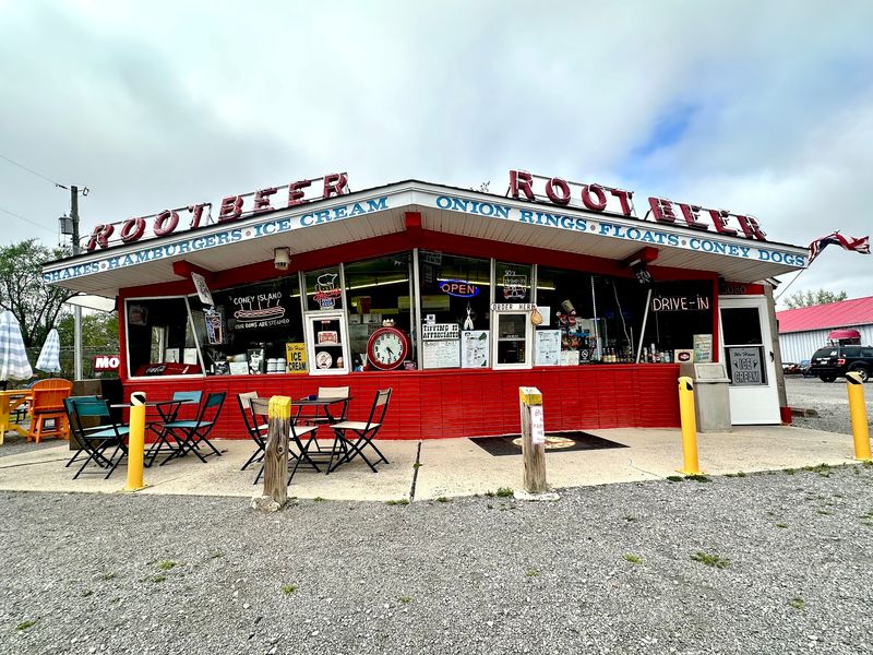 THE Root Beer Stand at Indian Lake, Russells Point, OH THE Root Beer Stand at Indian Lake, Russells Point, OH
