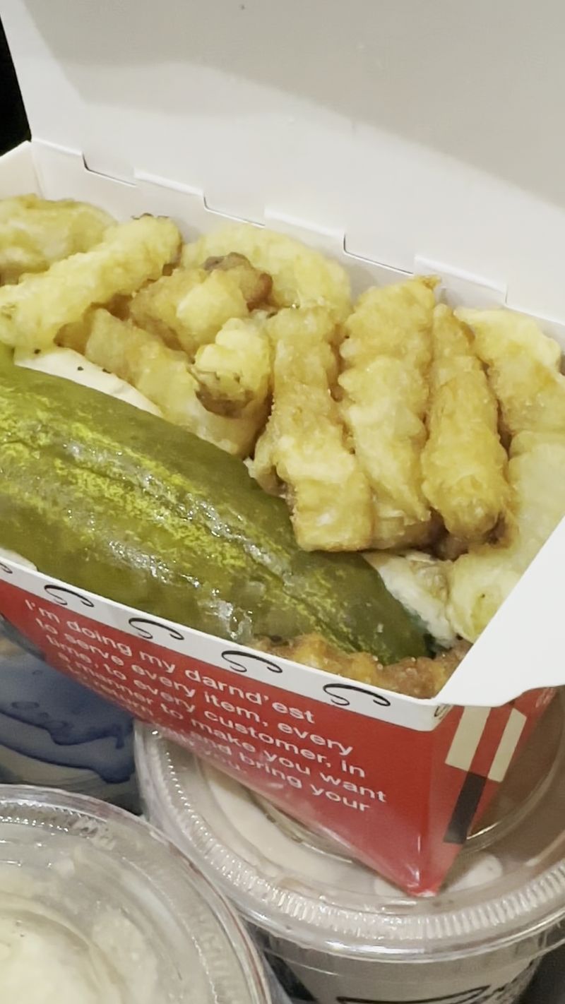 That Famous Pickled Green Tomato Wedge