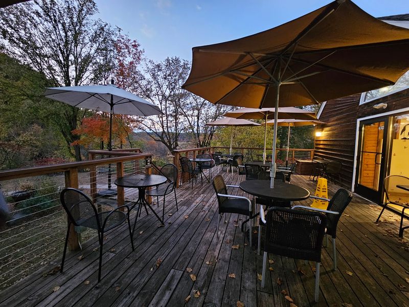The Back Deck Above Cascade Falls The Back Deck Above Cascade Falls
