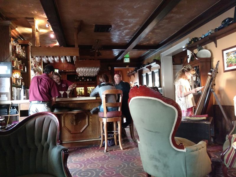 The Bar and a Well-Regarded Wine List The Bar and a Well-Regarded Wine List