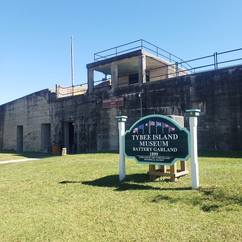 The Battery Garland Museum Across the Street