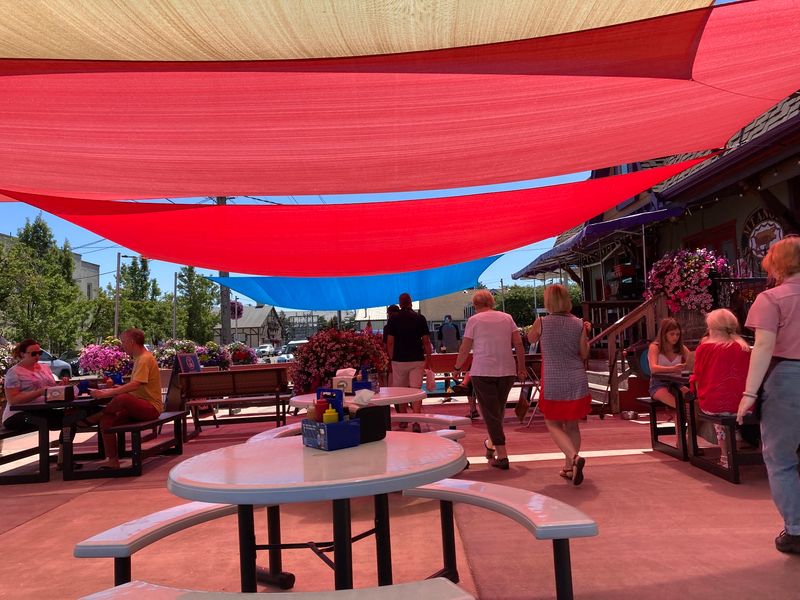 The Biergarten Out Back