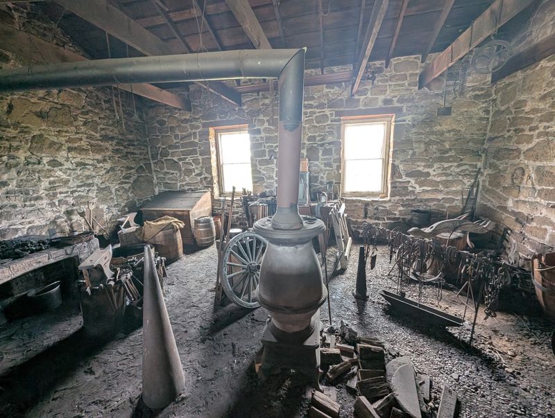 The Blacksmith At Work