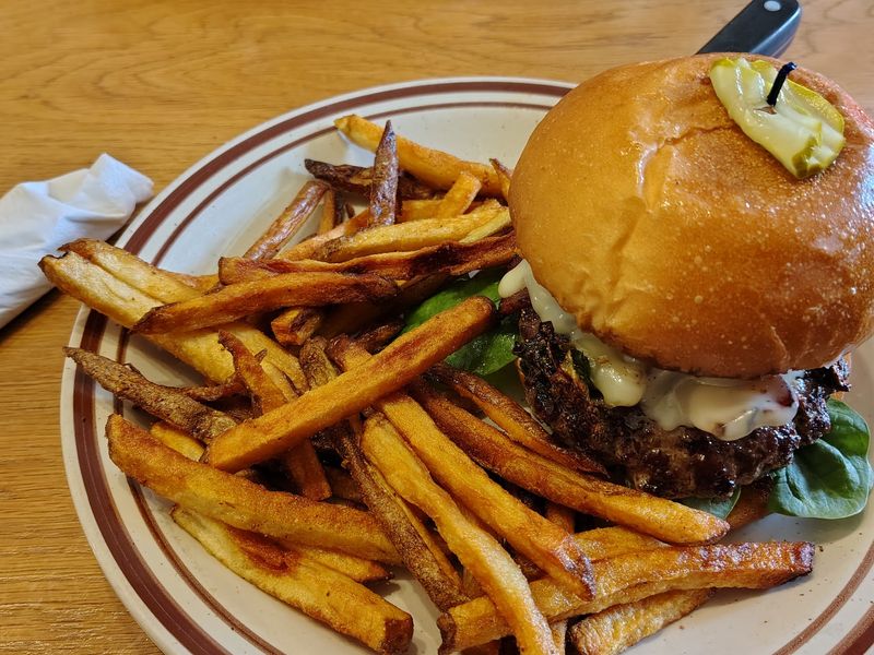 The Burger Special With A Homemade Bun