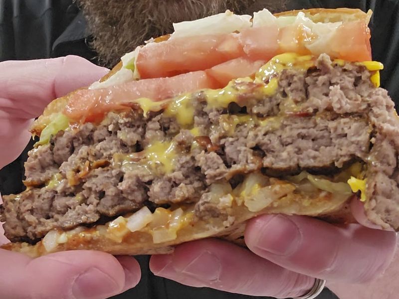 The Burger That Earns Its Name The Burger That Earns Its Name