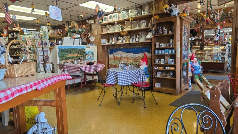 The Cafe Tucked Among the Collectibles