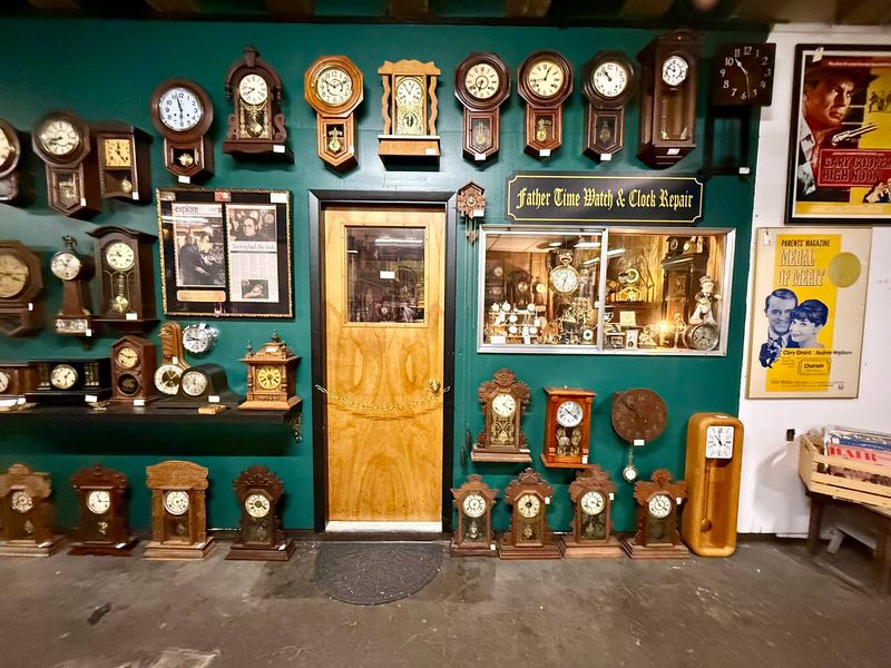 The Clock Wall That Stops You In Your Tracks