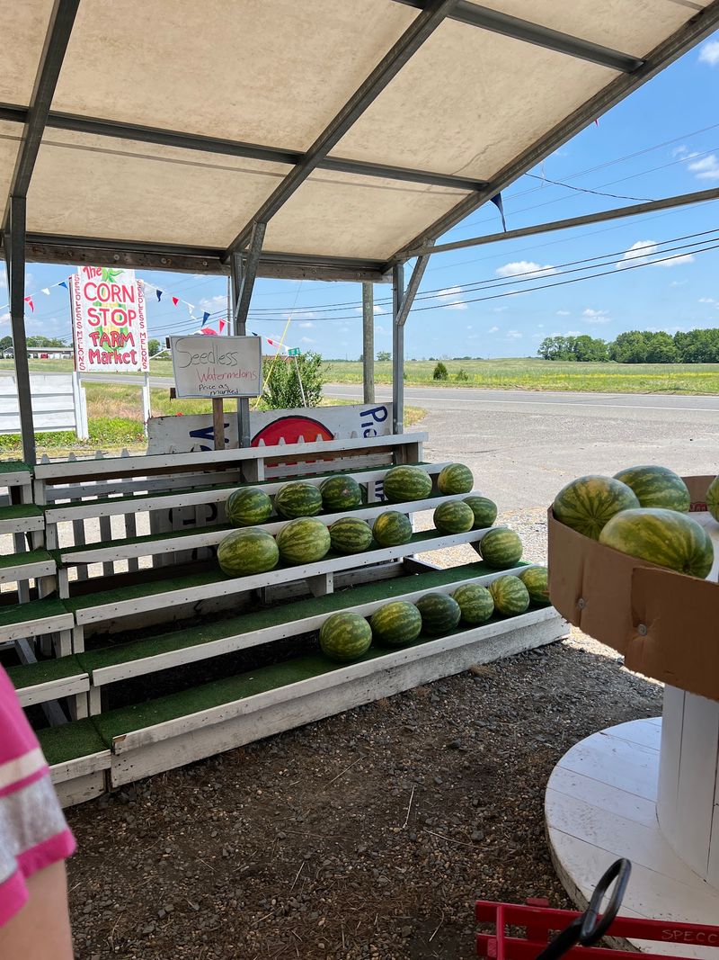 The Corn Stop Farm Market, Mt Holly, NJ