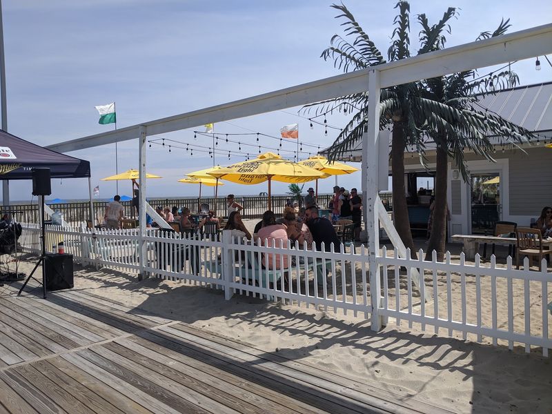 The Covered Seating And Boardwalk Buzz