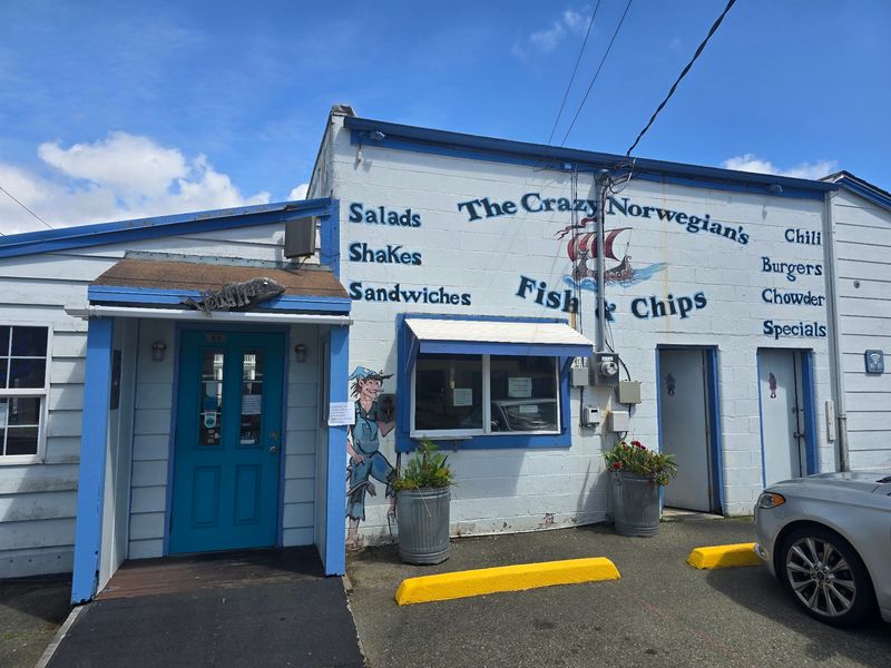The Crazy Norwegian's Fish & Chips, Port Orford, OR The Crazy Norwegian's Fish & Chips, Port Orford, OR