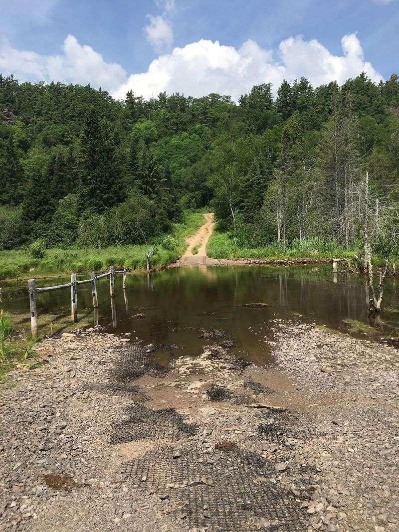 The Creek Crossing That Guards The Entrance