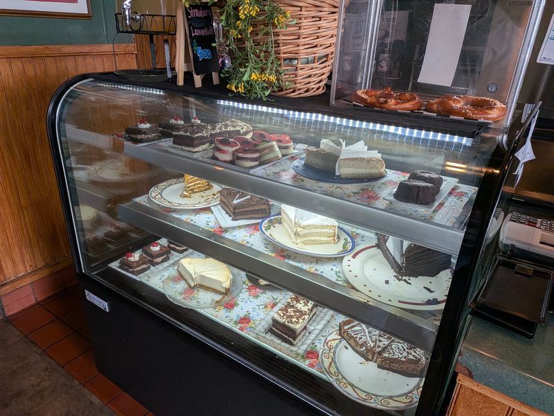 The Dessert Case by the Door