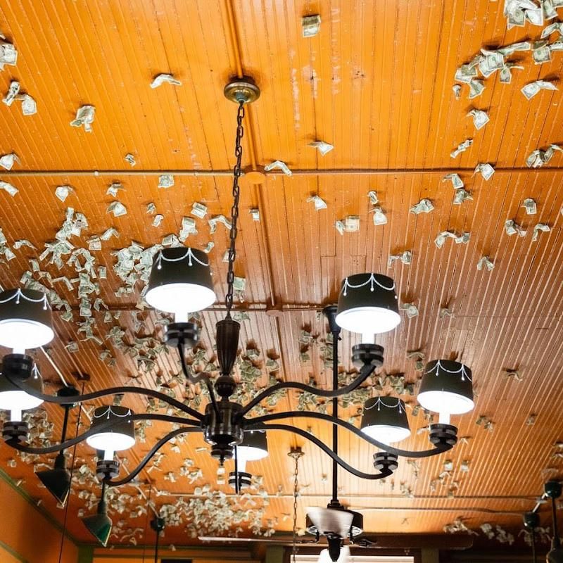 The Dollar Bills on the Ceiling