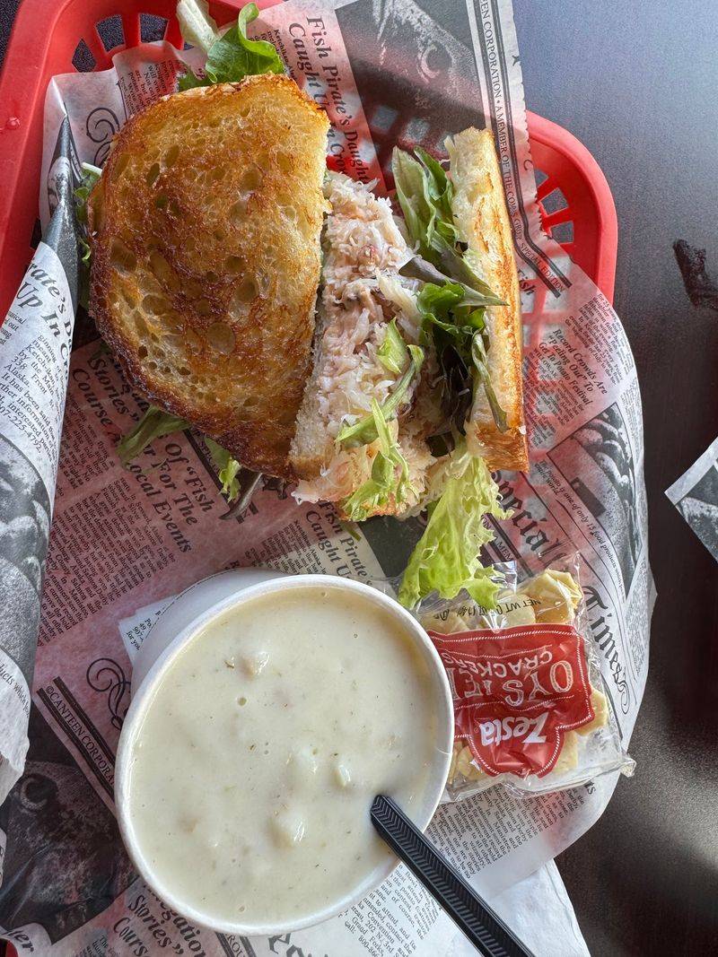 The Famous Crab Sandwich And Melt