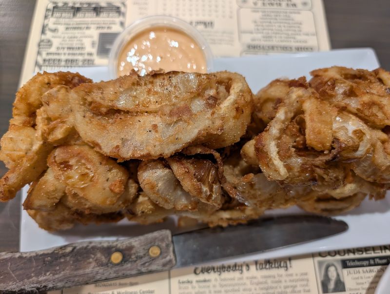 The Famous Onion Brick And Fritters