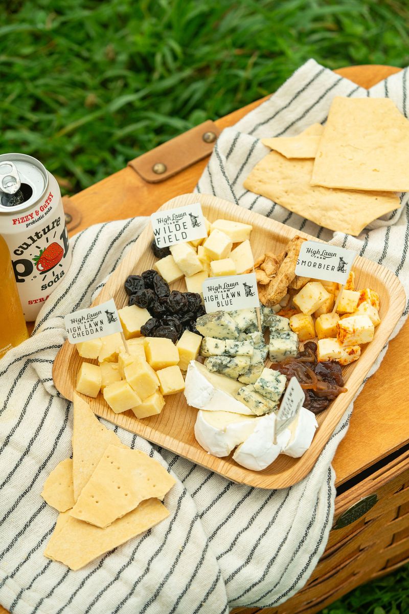 The Farm Shop and Its Cheese Boards