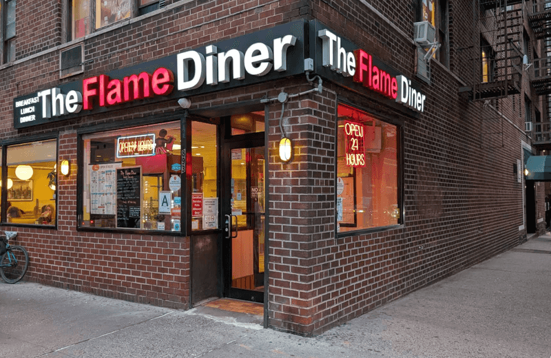 The Flame Diner, New York, NY The Flame Diner, New York, NY