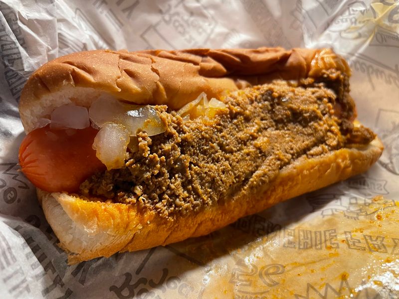 The Foot-Long Chili Dog That Draws A Crowd