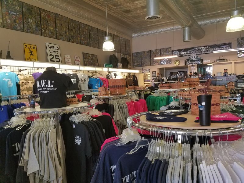 The Gift Shop Full Of Cops-And-Doughnuts Swag