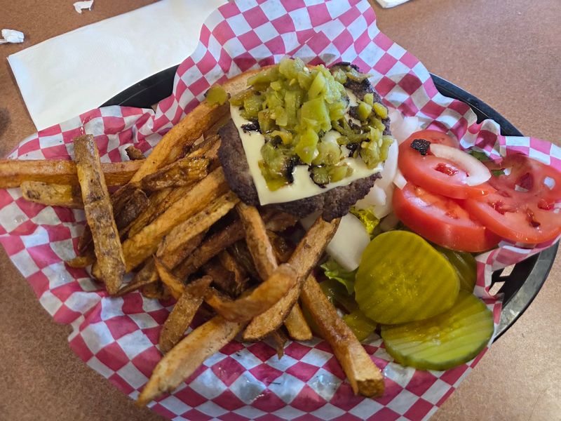 The Green Chile Cheeseburger Everyone Talks About The Green Chile Cheeseburger Everyone Talks About