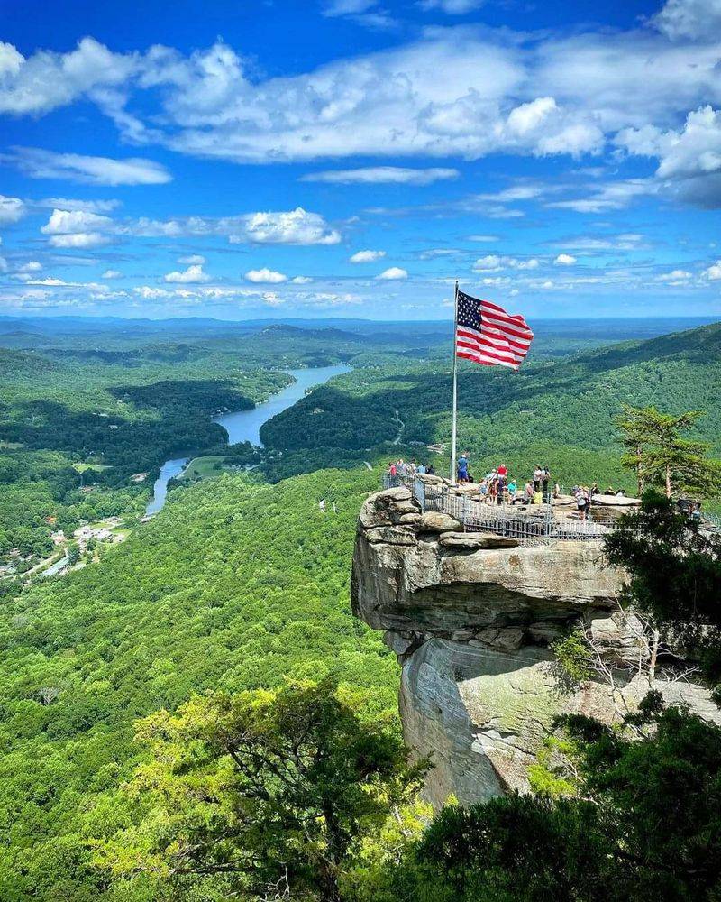 The Iconic Rock Above Main Street