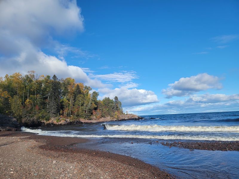 The Lakeshore Beyond the Falls