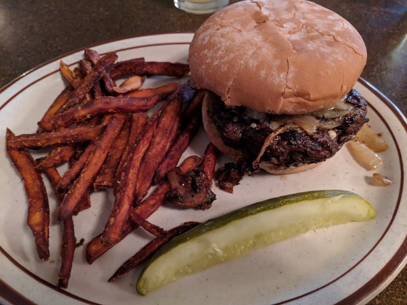 The Legendary Five-Dollar Burger And Beer