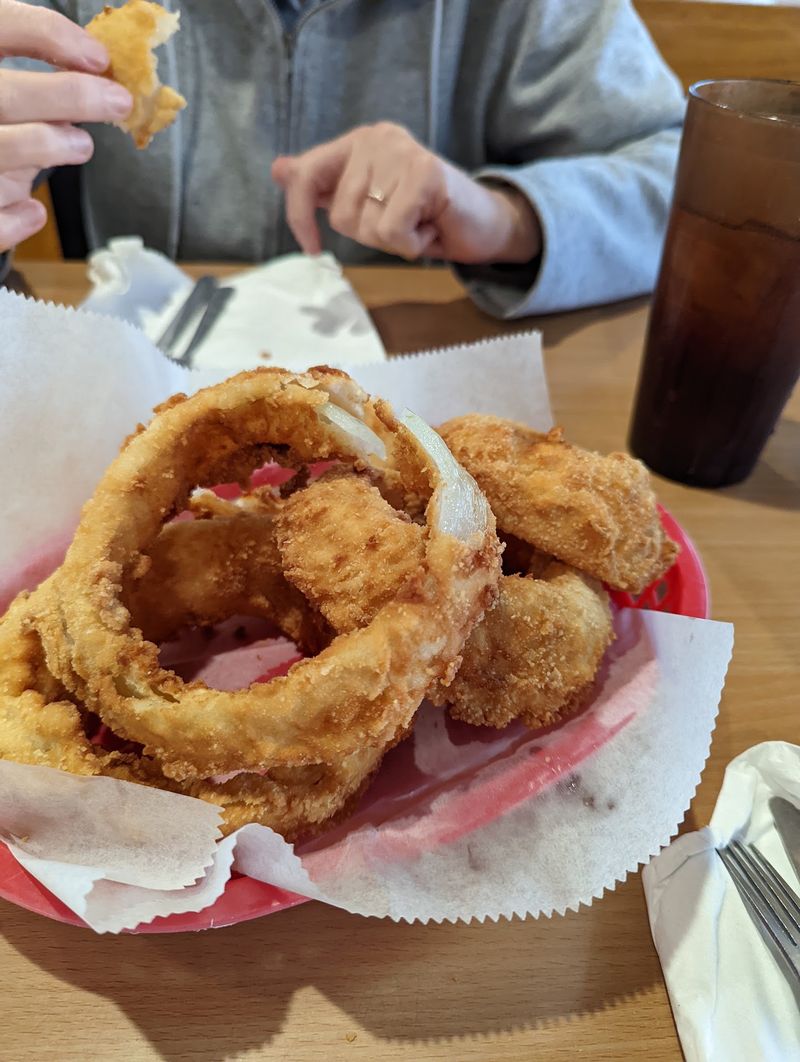 The Legendary Onion Rings and Salad Bar