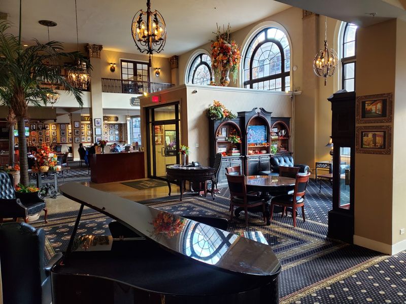 The Lobby Where Piano Notes Linger The Lobby Where Piano Notes Linger
