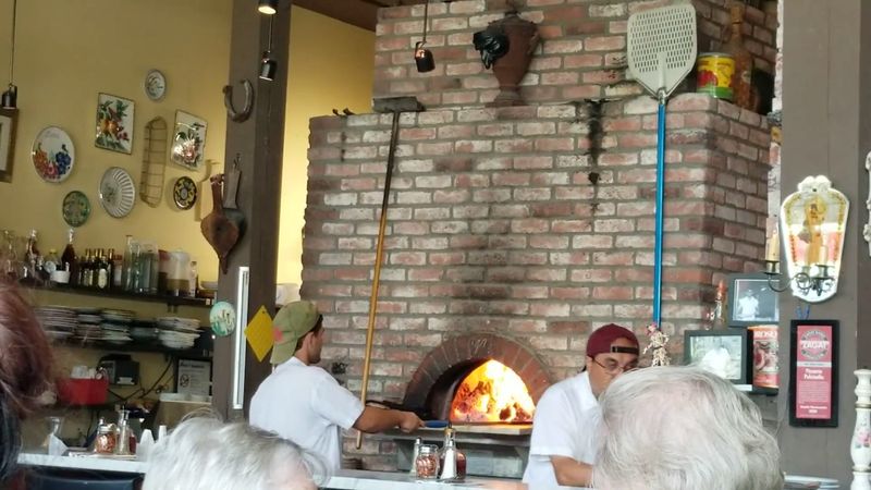 The Man From Naples Behind the Oven